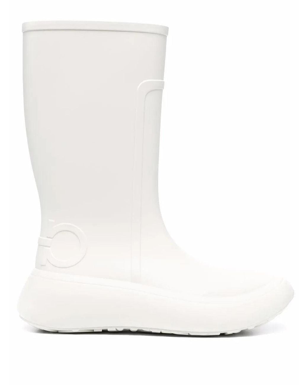 Ferragamo White Ferragamo Rubber Item