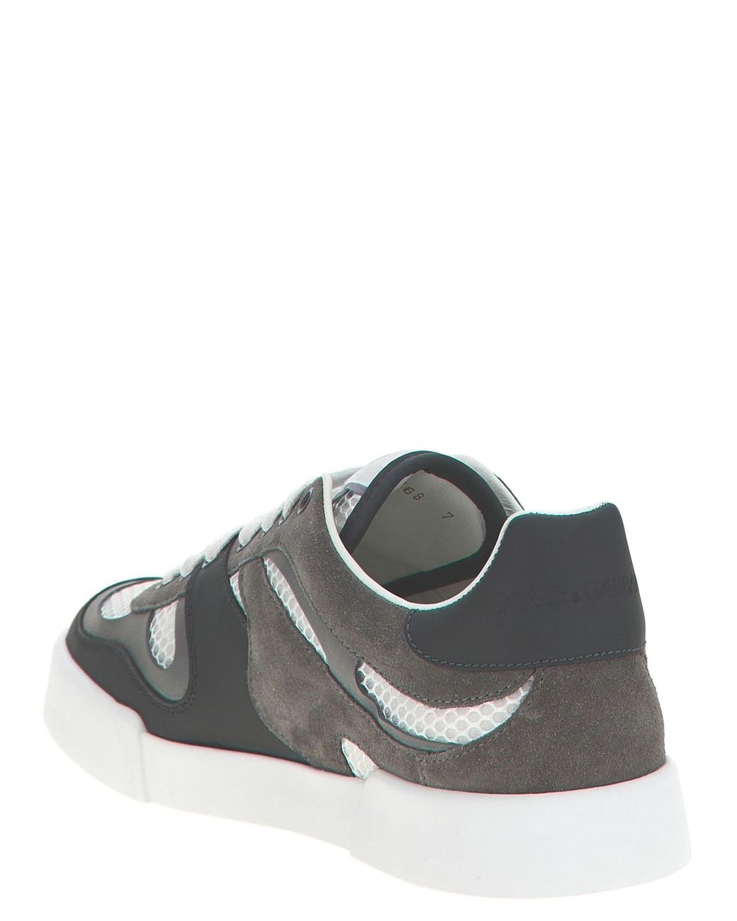 Dolce & Gabbana White Dolce & Gabbana 'Strobel Portofino Light' Sneakers for men