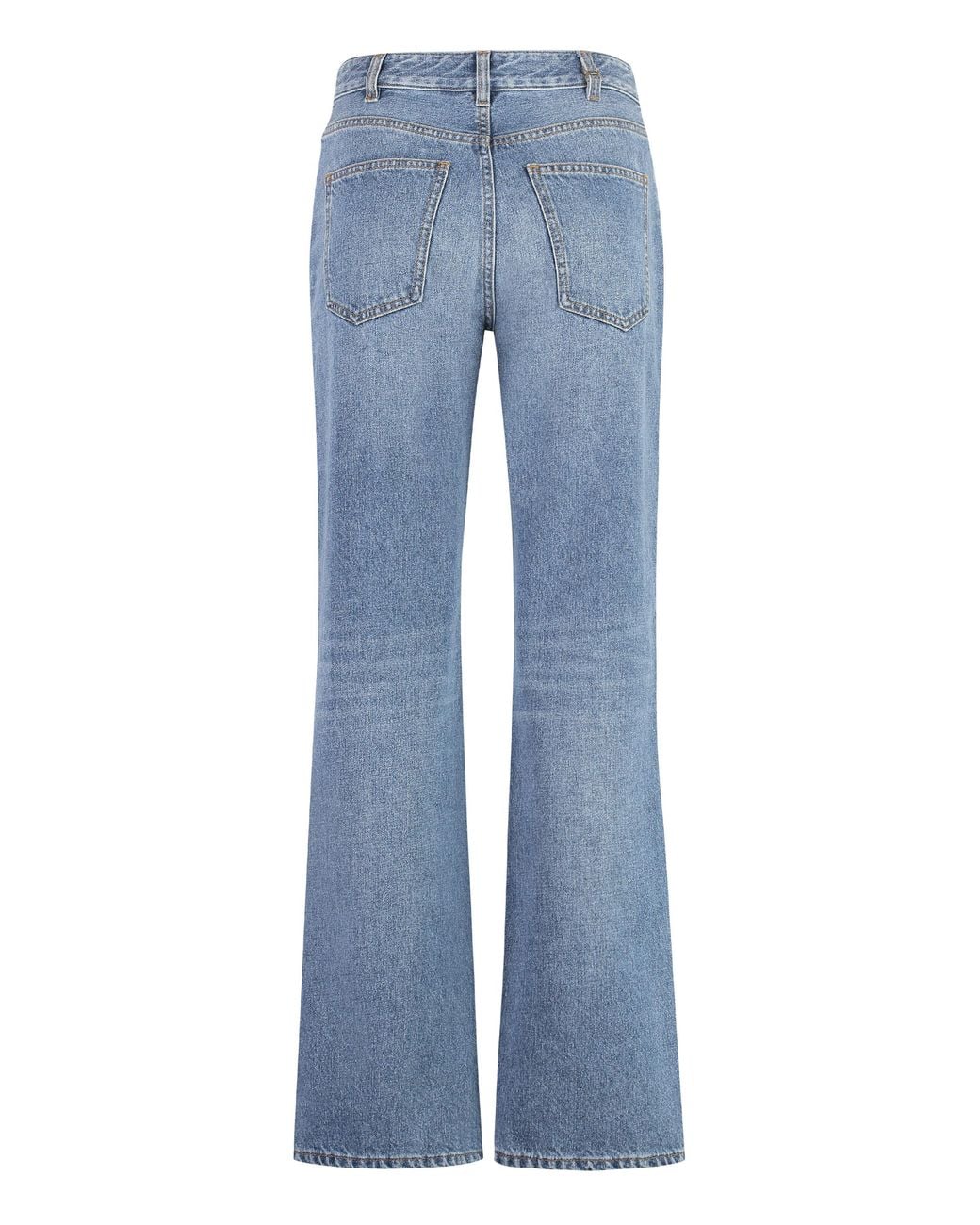 Chloé Blue High-Rise Boyfriend Jeans