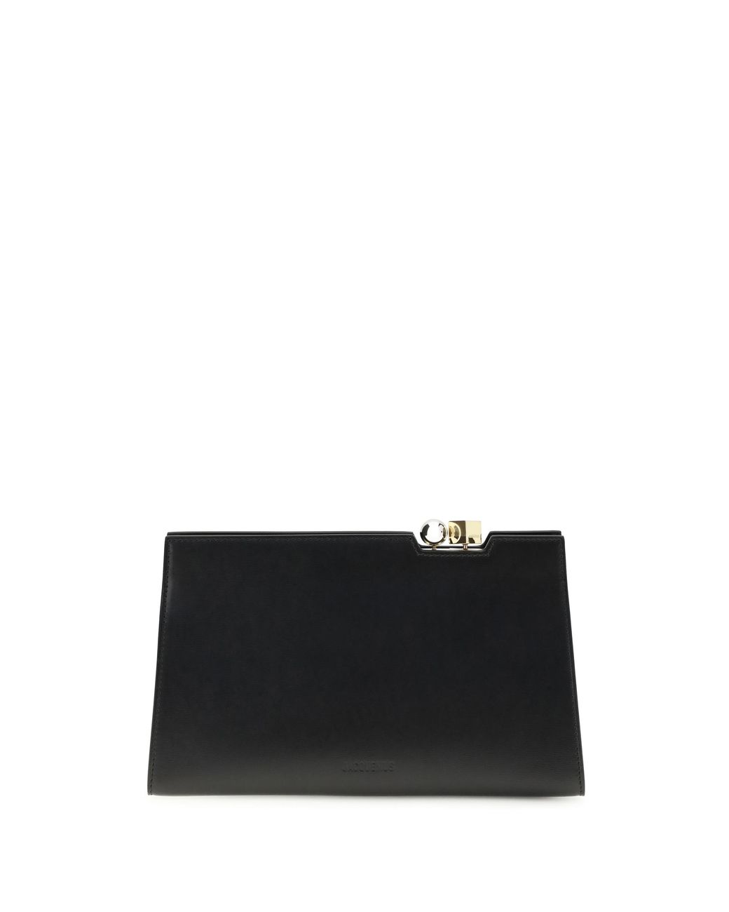 Jacquemus Black Shoulder Bag Le Salon Calf Leather