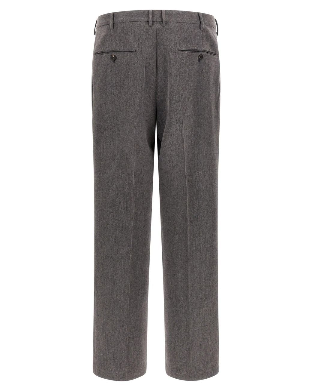 Cellar Door Gray Milo Trousers for men