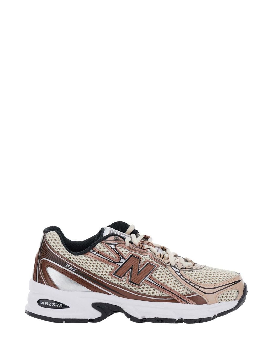 New Balance Multicolor Low Top Sneakers With Logo Patch