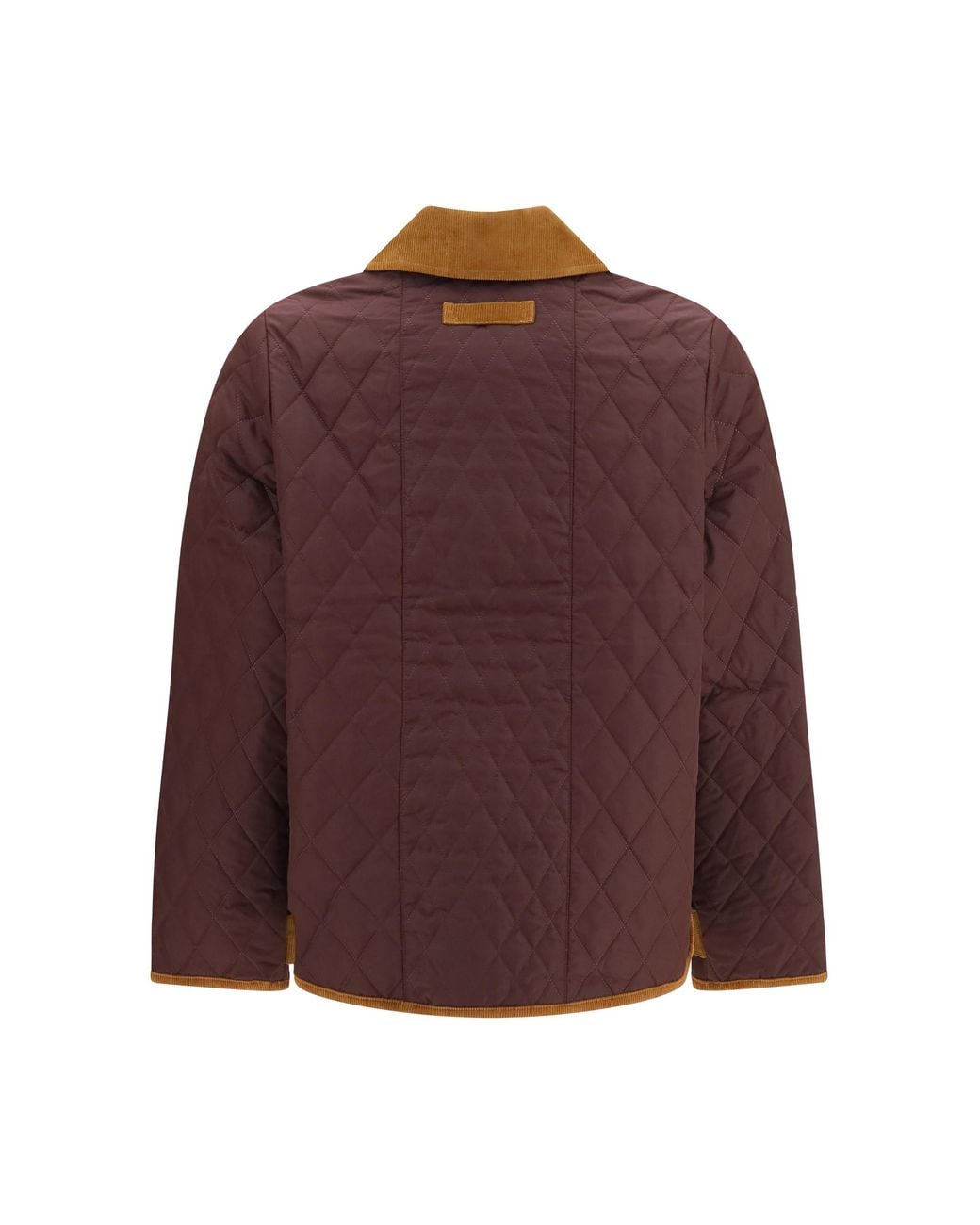 Barbour Purple Quilted Jacket Ainsdale Fig Polyester