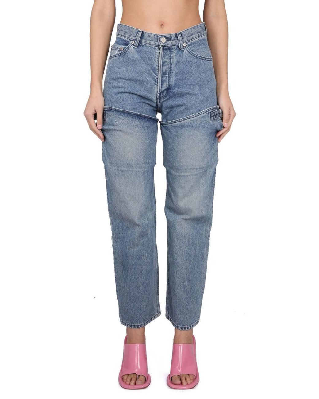 Ambush Blue Ambush Five-Pocket Denim Jeans