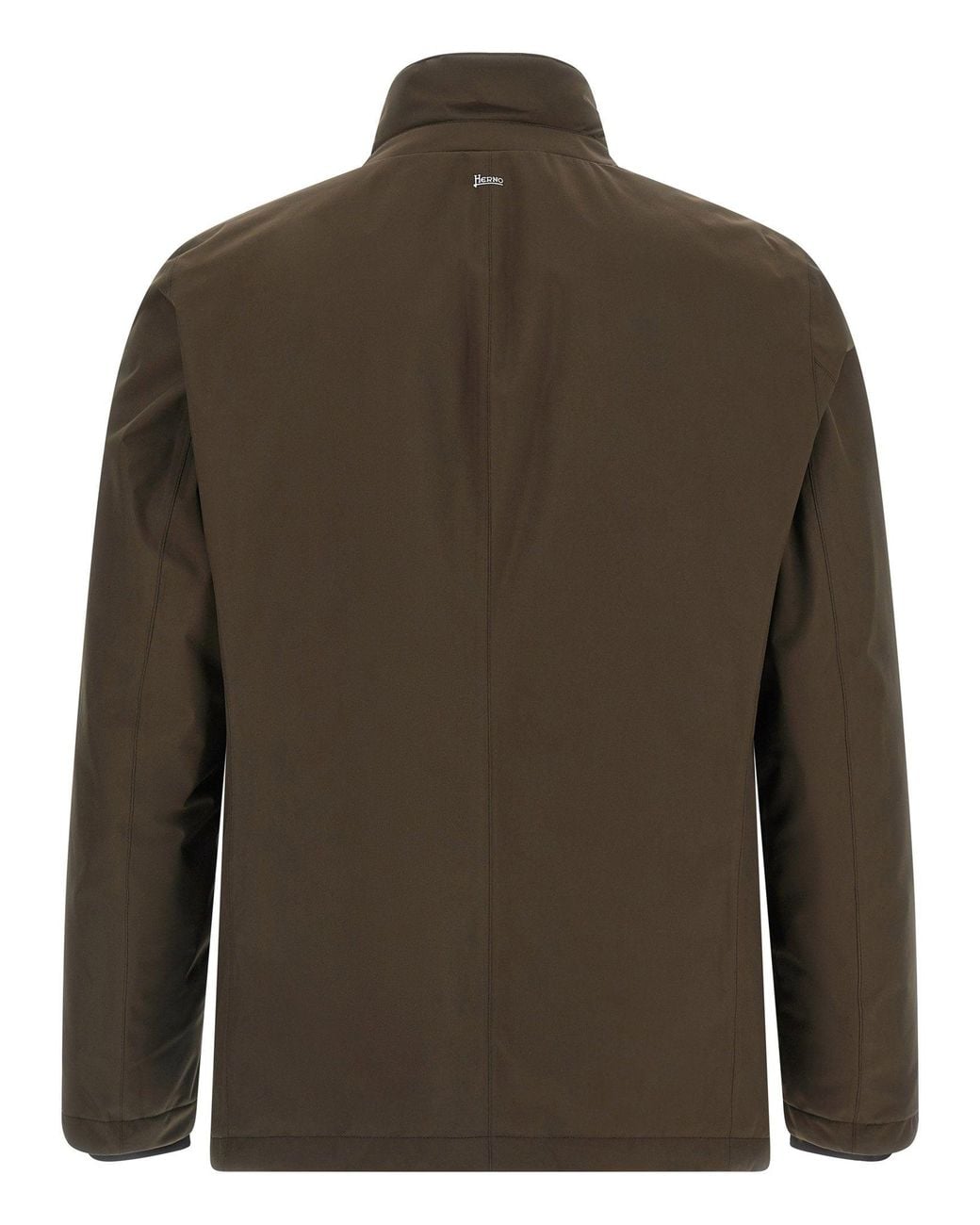 Herno Green Hybrid Technical Padded Jacket for men