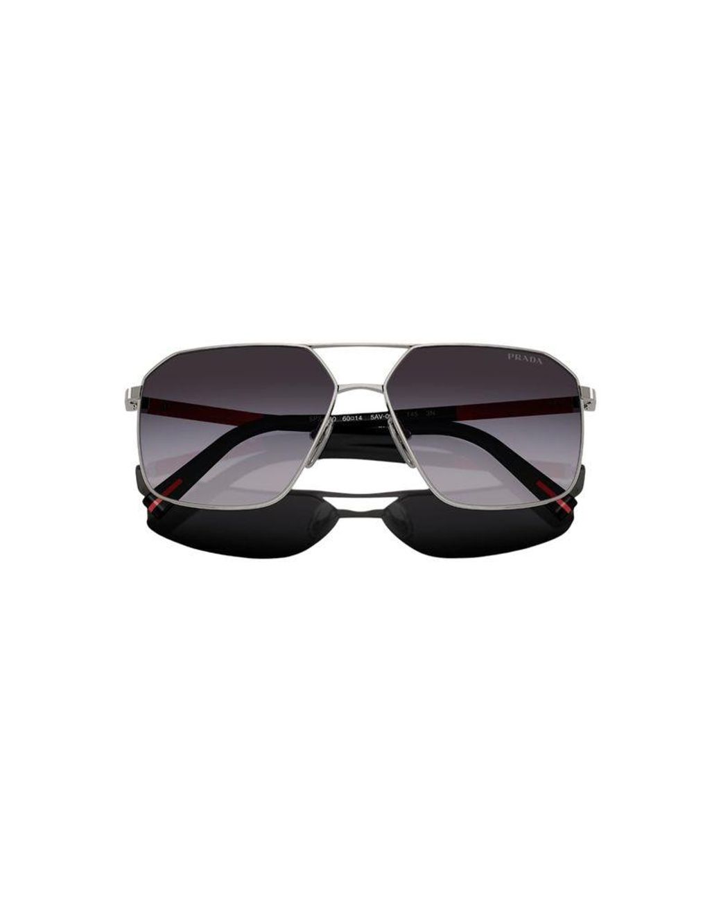 Prada Gray Sunglasses Eyewear for men