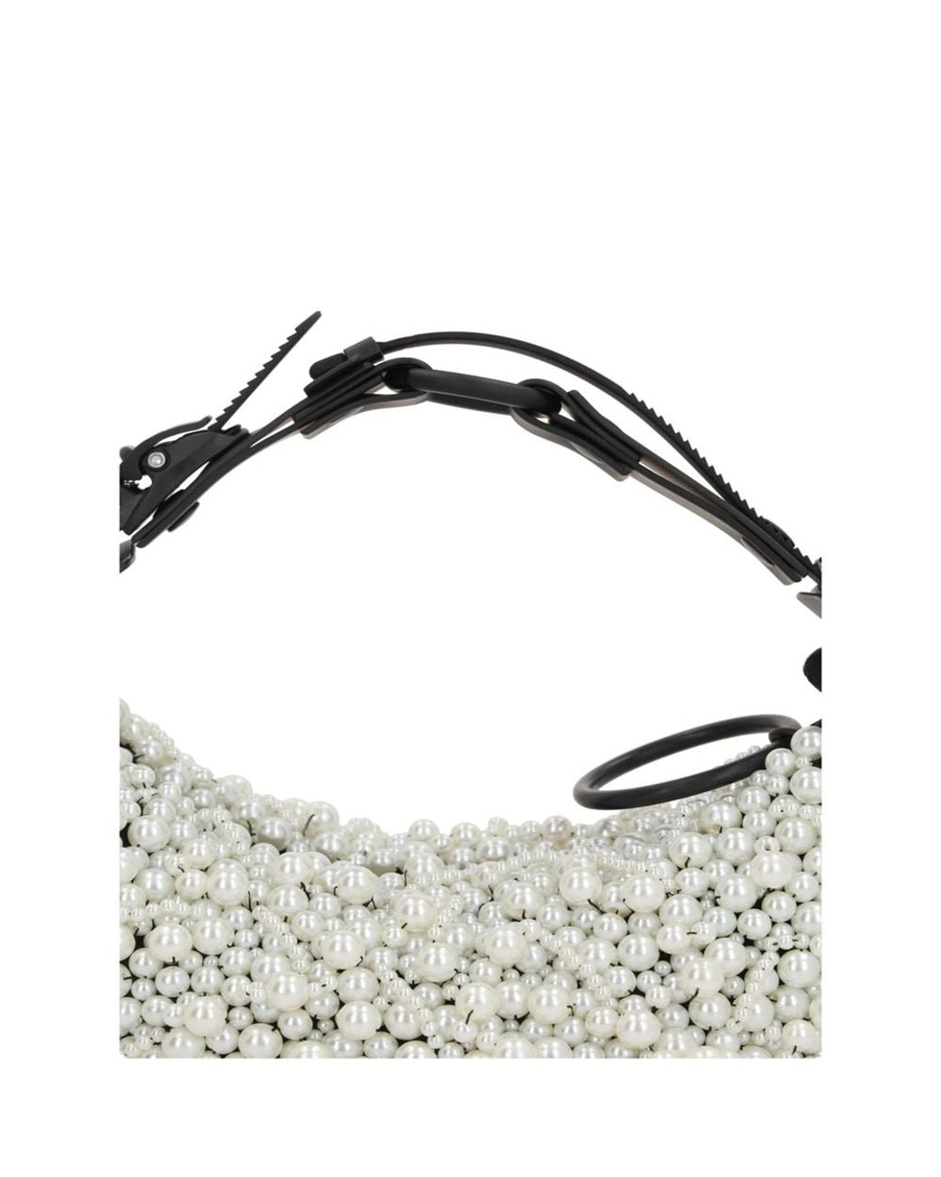 Innerraum Metallic Bum Bag- Outer: Cotton; Faux Pearls: Shoulder for men