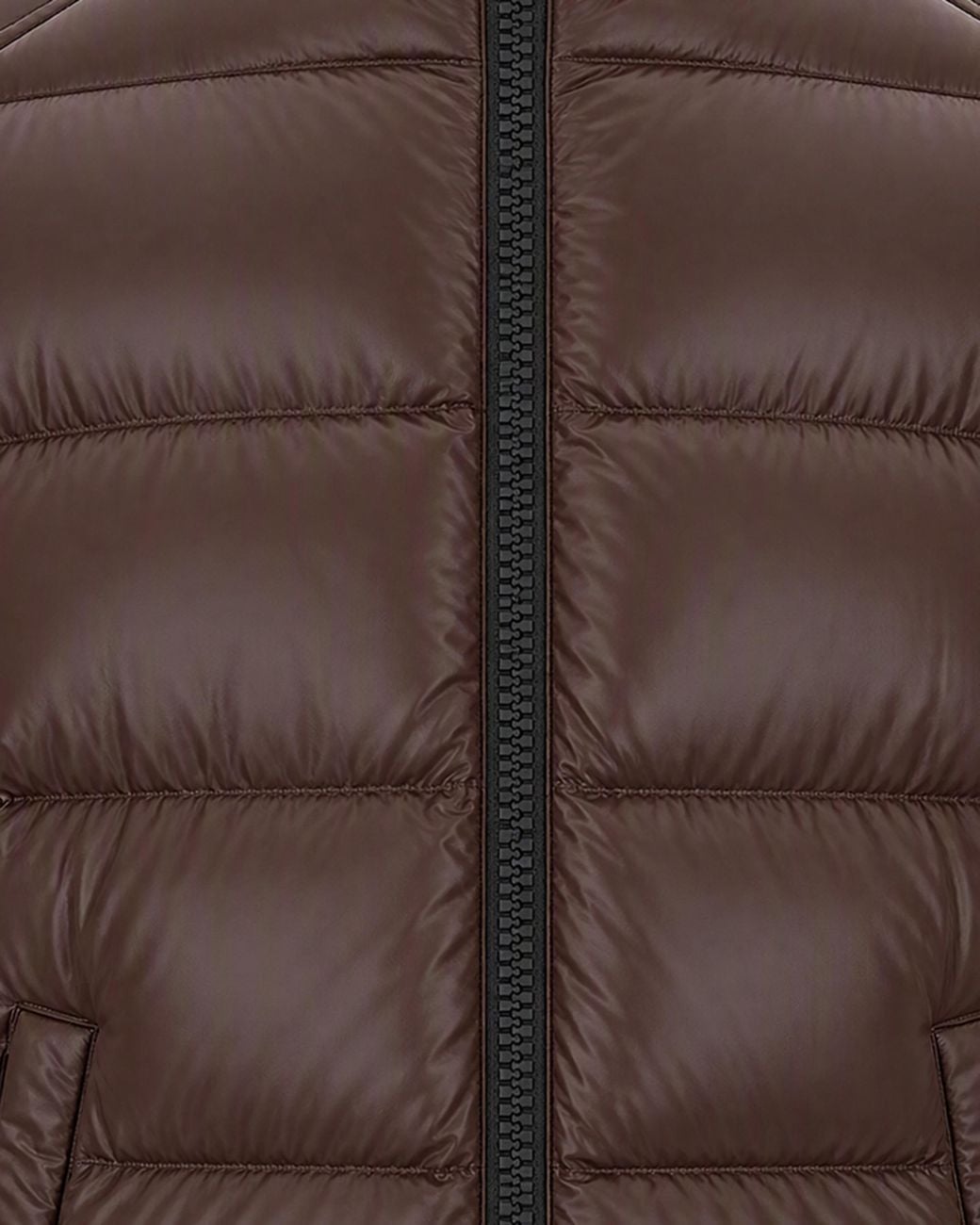 Herno Brown Glossy Down Jacket for men