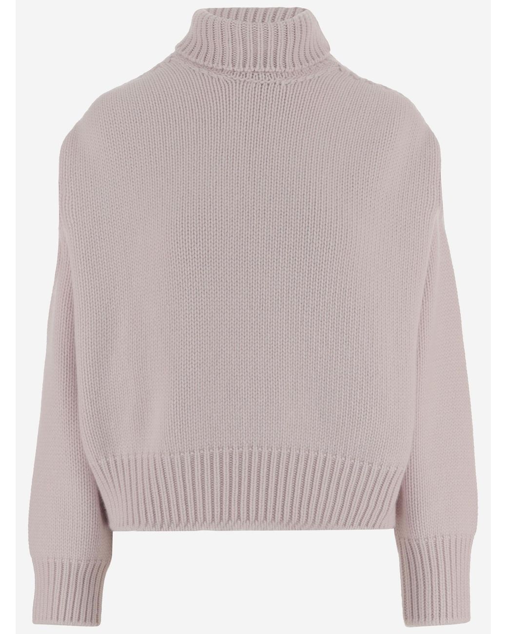 Sa Su Phi Pink Cashmere Turtle Neck Sweater