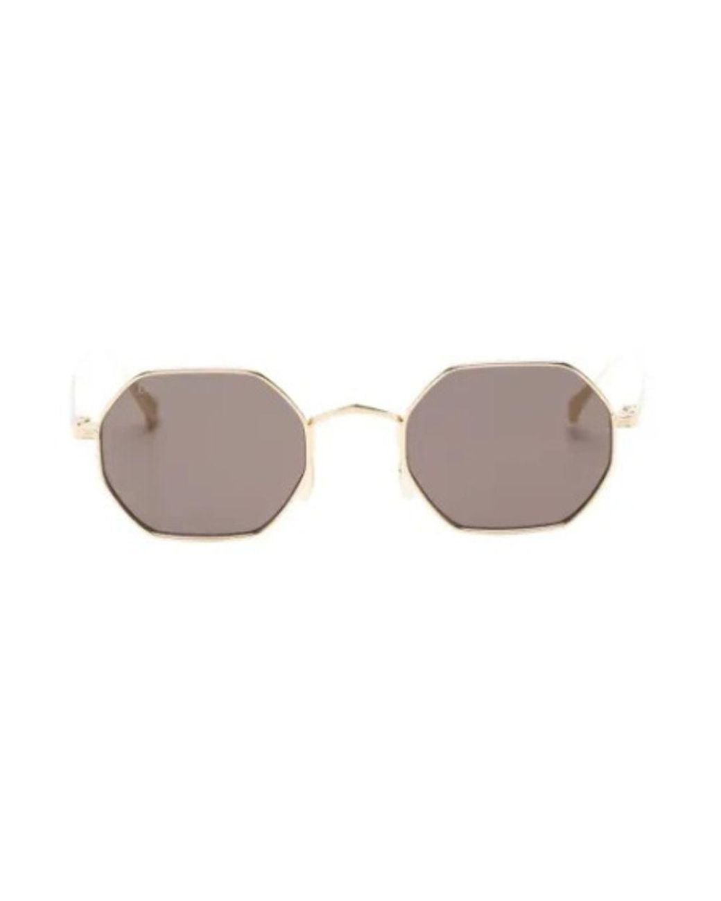 Cartier Black Cartier Eyewear Ct0627S Octagonal Metal Frame Sunglasses for men
