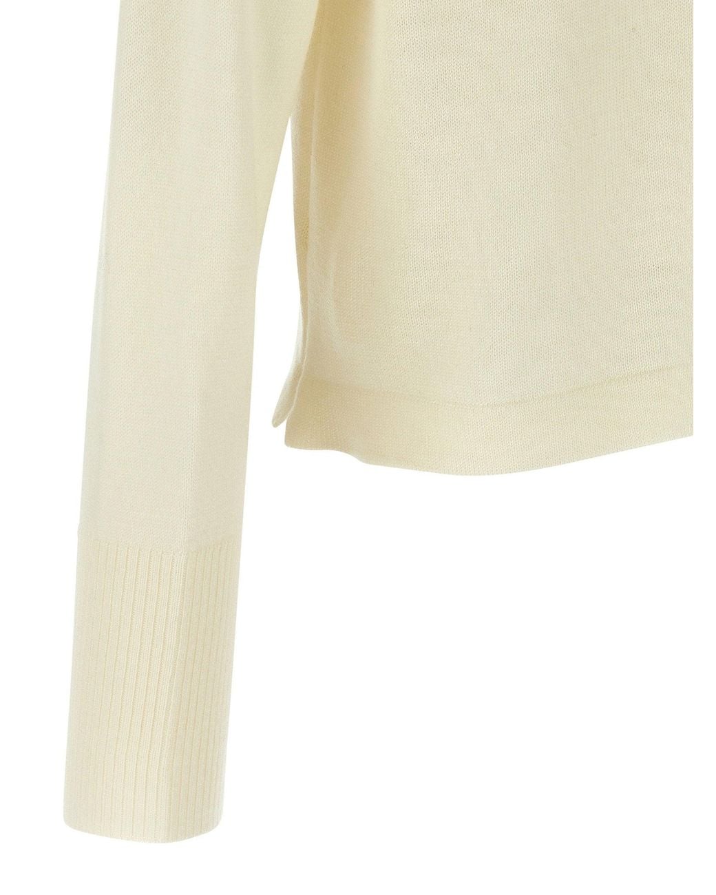 Ma'ry'ya Natural Wool Sweater