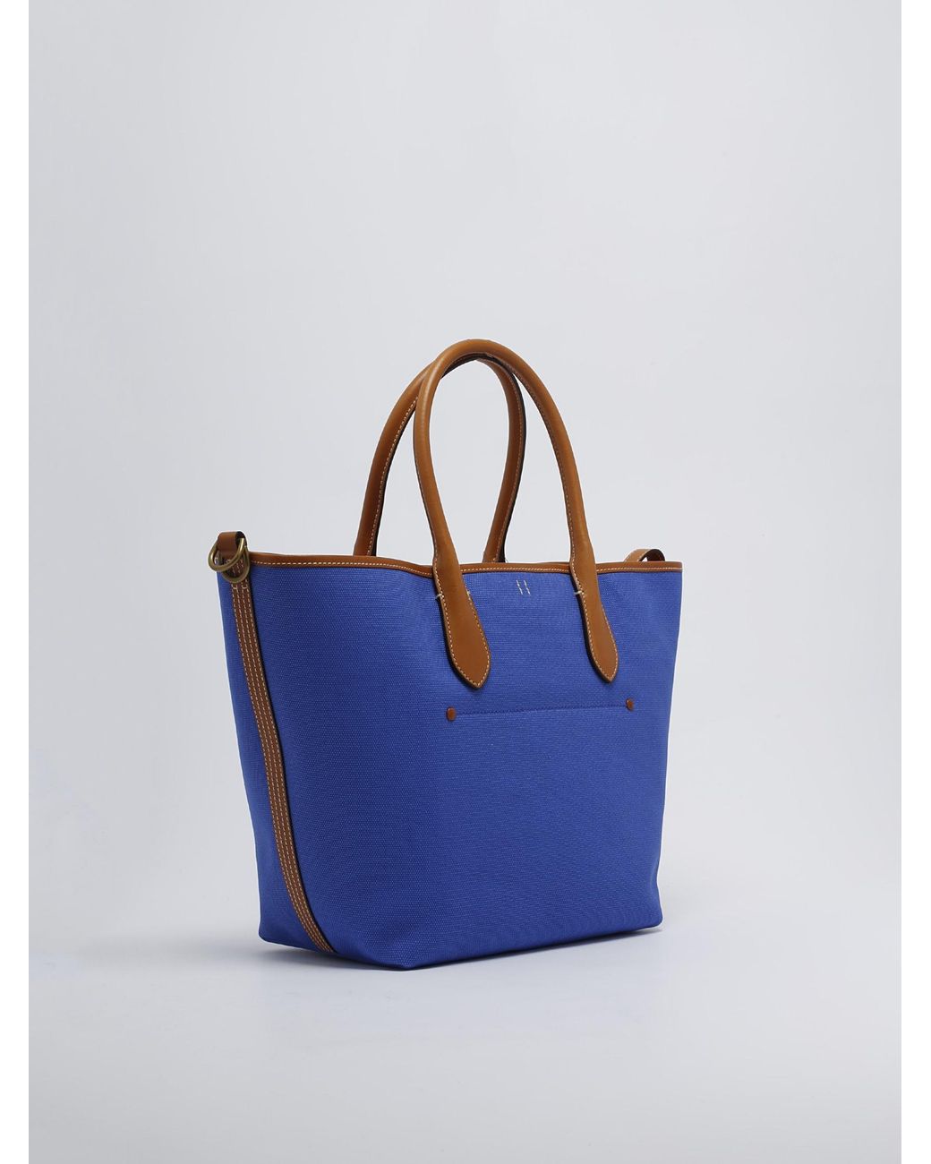 Polo Ralph Lauren Canvas Shopping Bag in Blue | Lyst