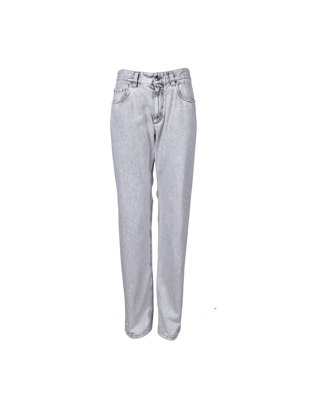 Brunello Cucinelli Gray Light Retro Trousers
