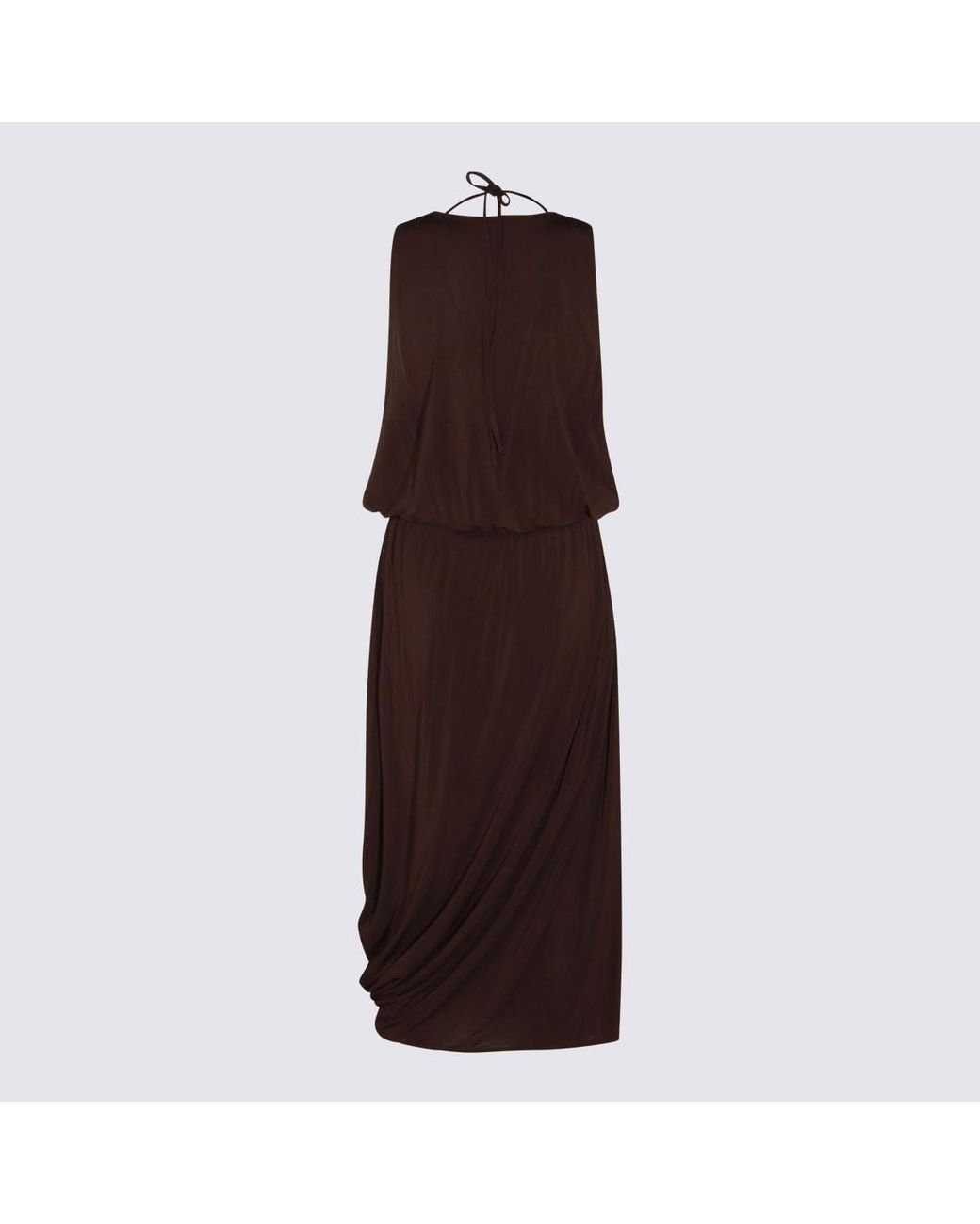 Lemaire Brown Midi Dress