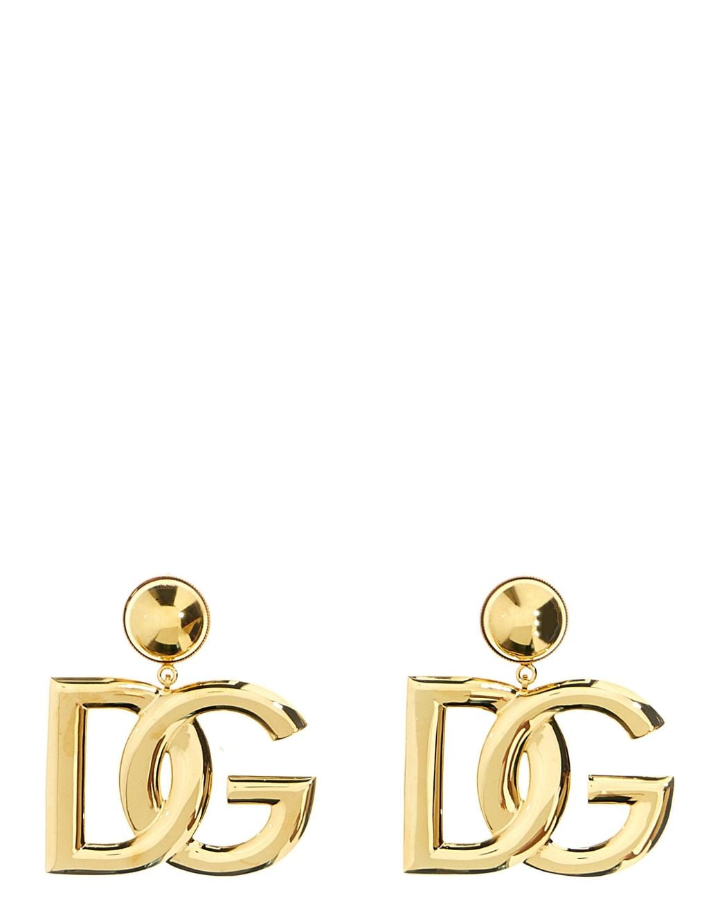 Dolce & Gabbana Metallic Acetate Earrings