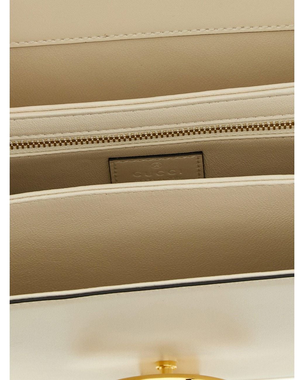 Gucci Natural Siena Crossbody Bag