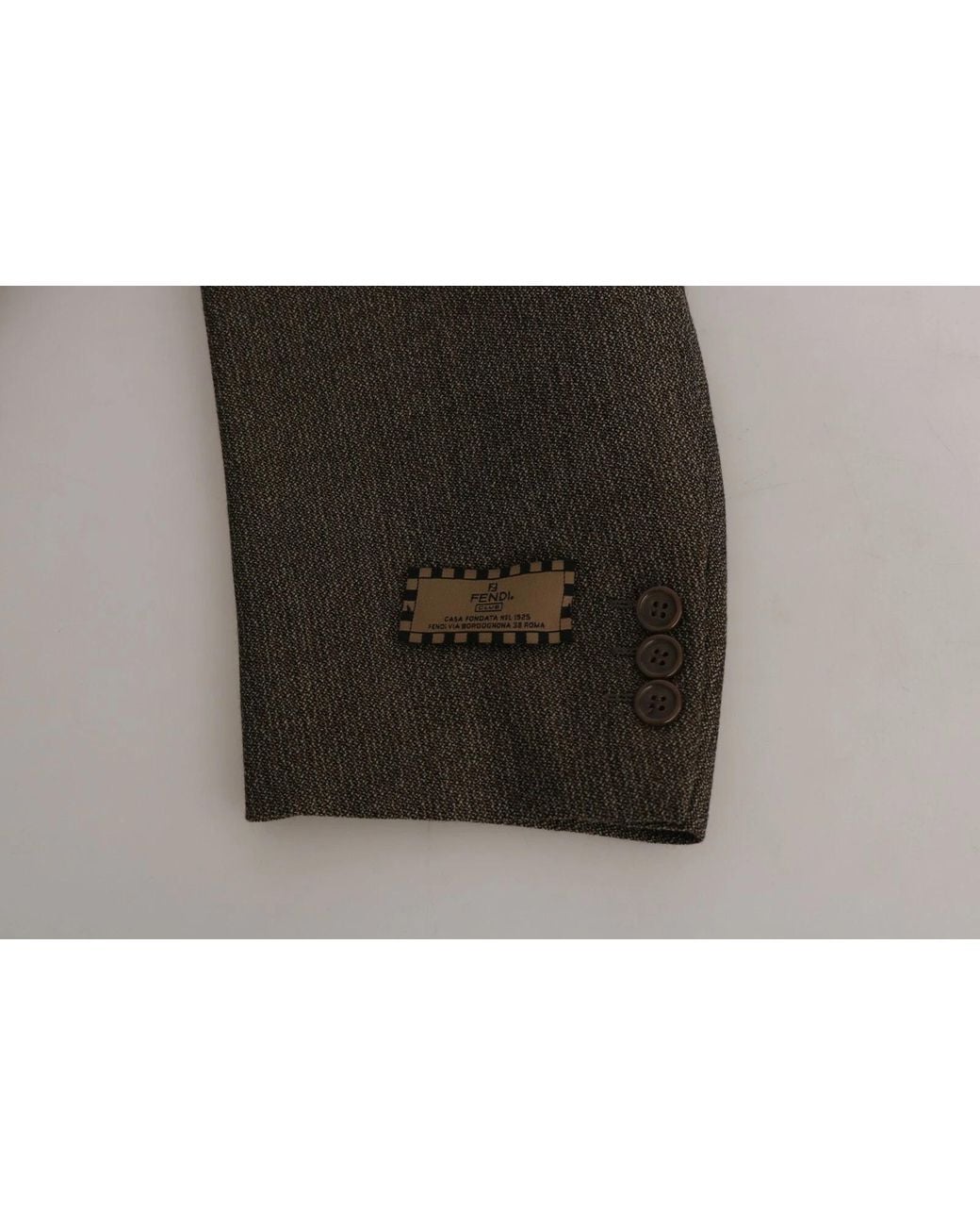 Dolce & Gabbana Black Brown Single Breasted Wool Suit for men