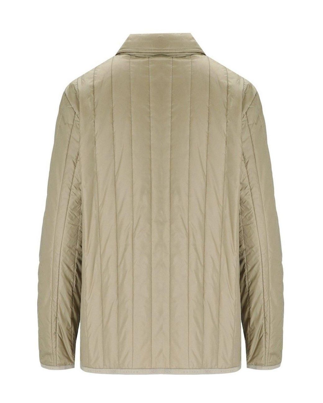 【関税＆送料込み】Max Mara Eritrea Beige Padded Jacket Weekend by Maxmara Mm Mara Eritrea Button-Up Padded Jacket