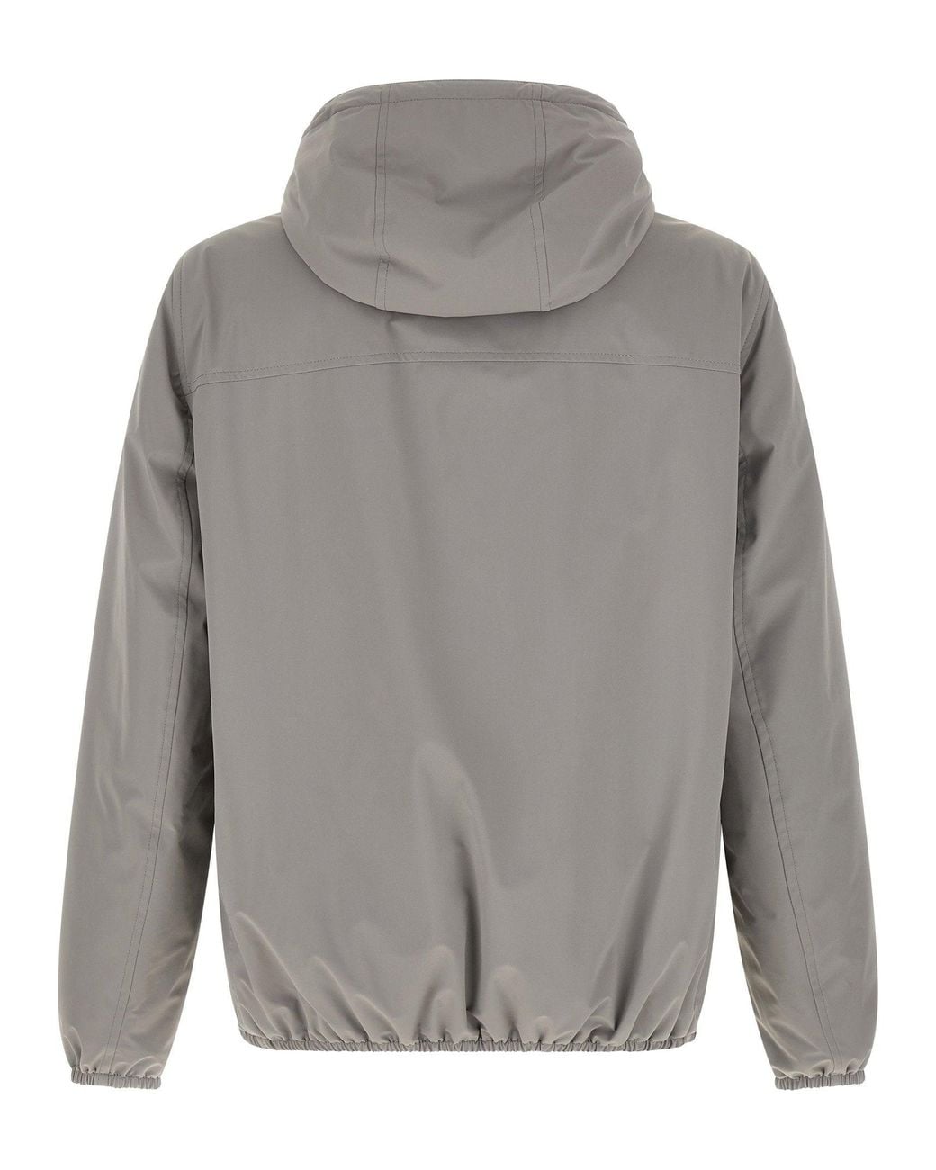 Brunello Cucinelli Gray Padded Windproof Jacket for men