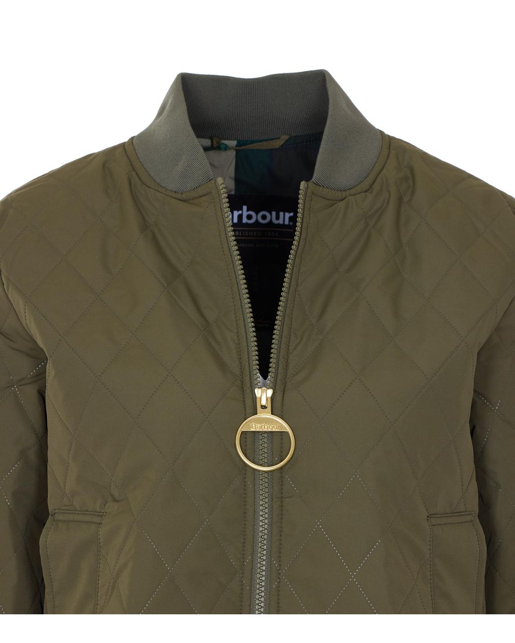 Barbour Green Jackets Polyester