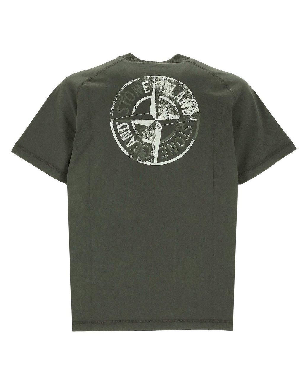 【STONE 】Tシャツ 'Compass Camo'プリント 関税込み STONE ISLAND】Tシャツ 'Compass Camo'プリント 関税込み