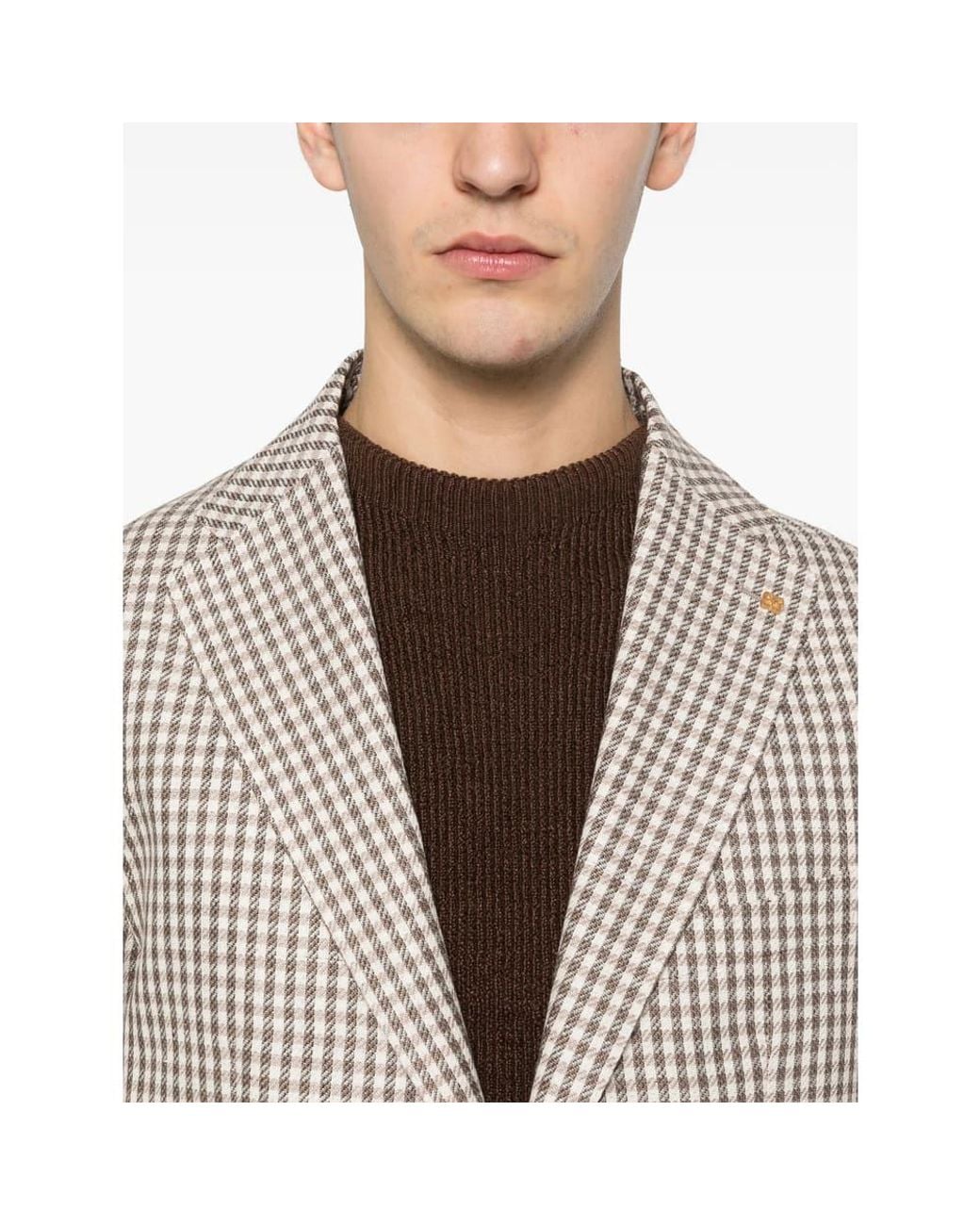 Tagliatore Brown Jacket for men