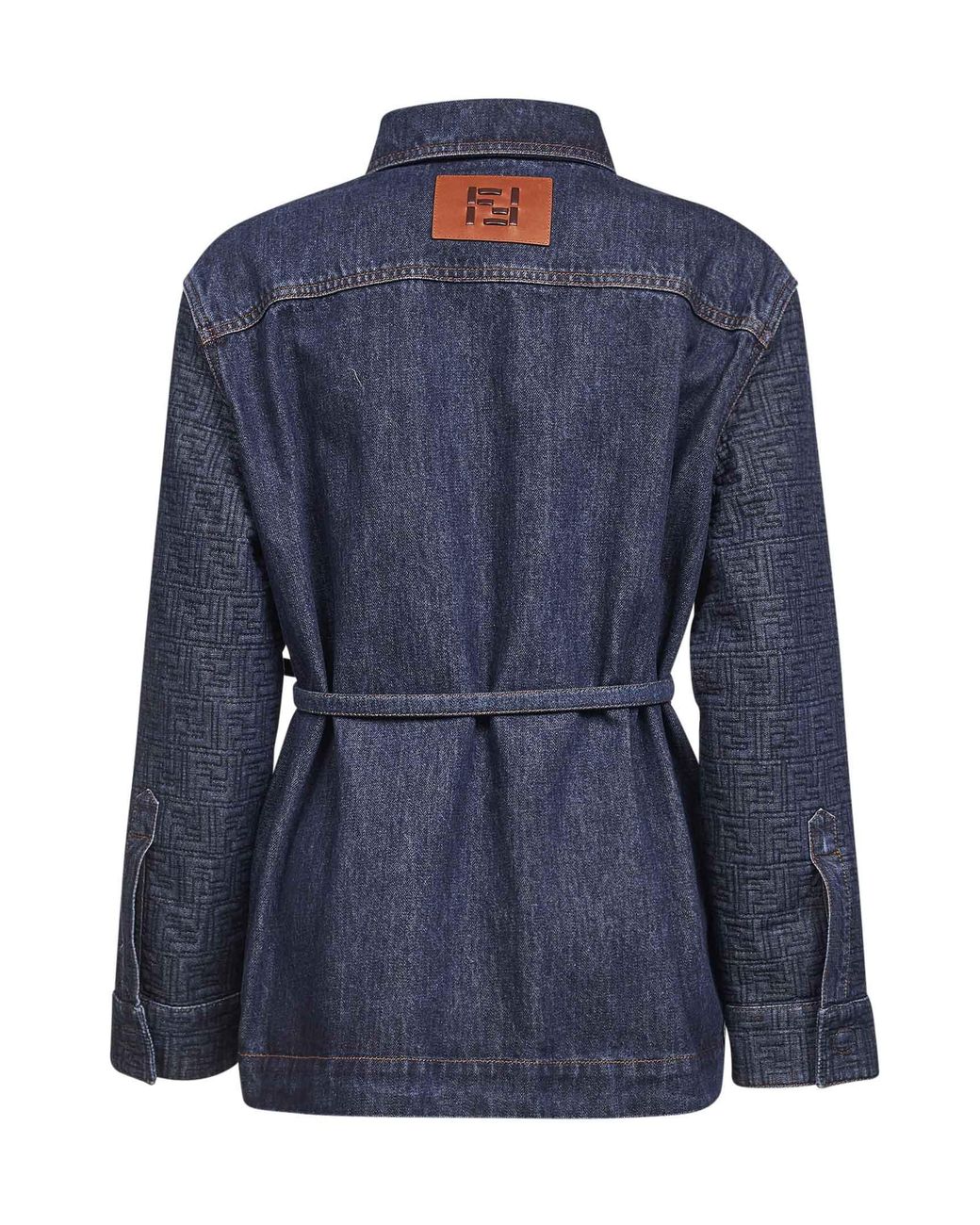 Fendi Blue Dark Denim Go-To Jacket