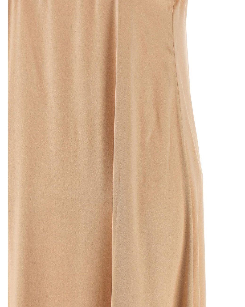 Ferragamo Natural Fluid Viscose Dress