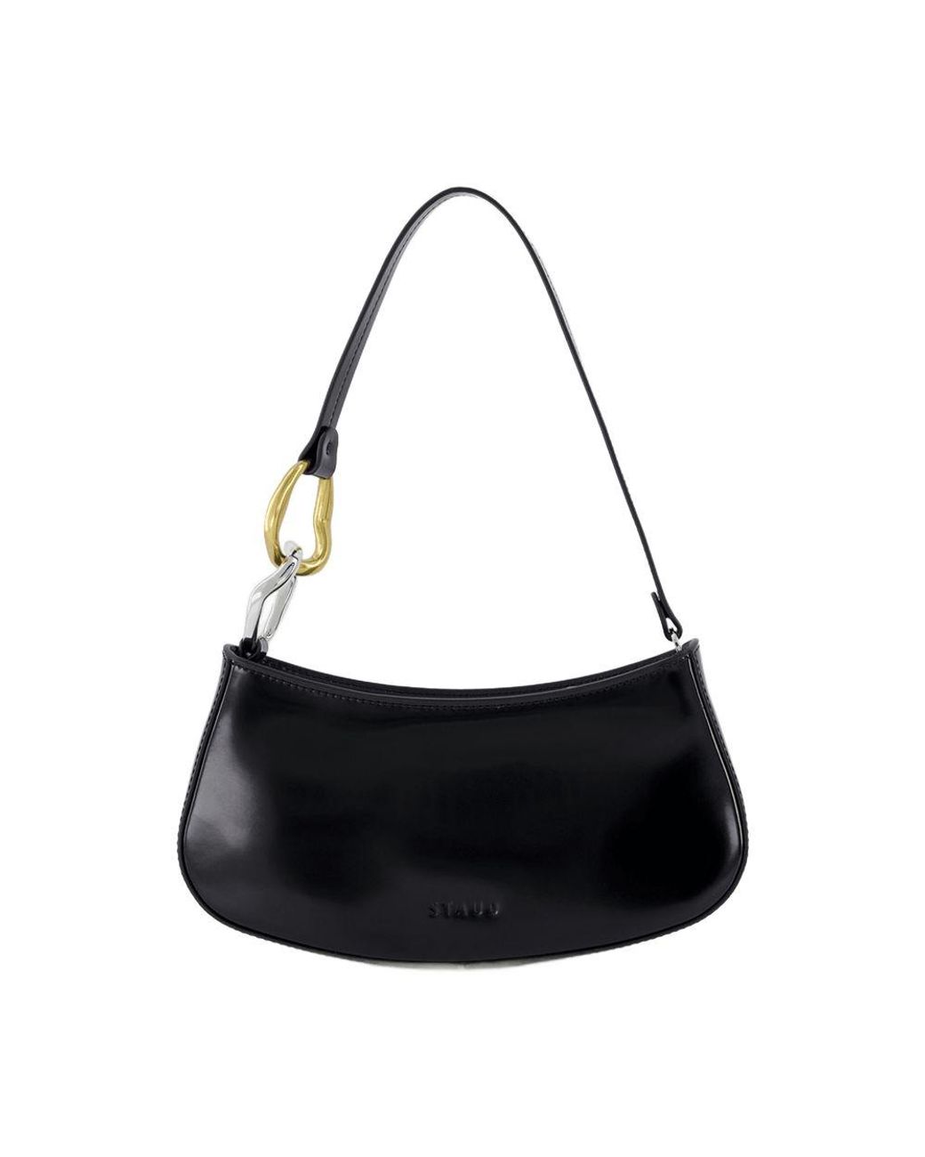 Staud Black Ollie Hobo Bag