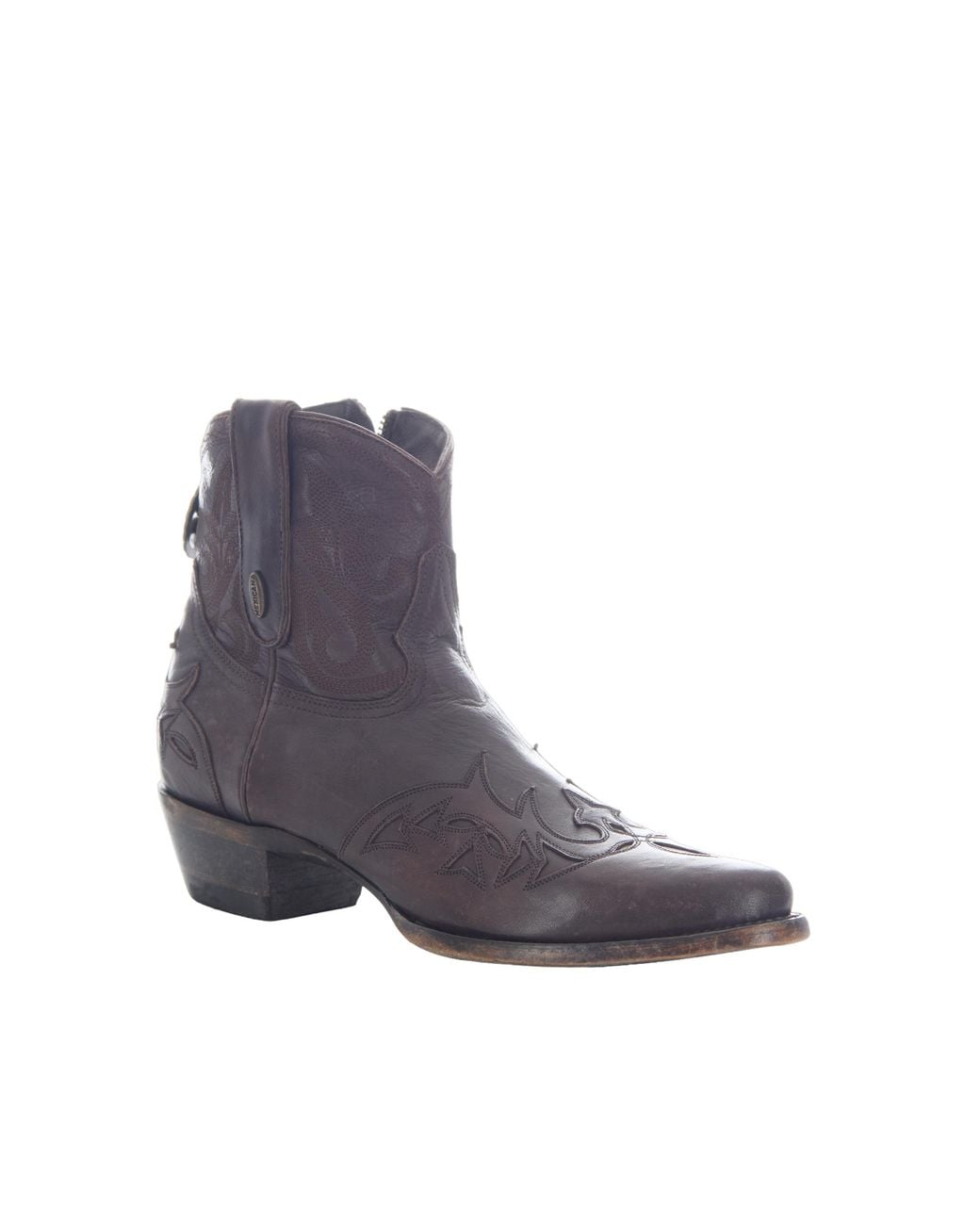 Mexicana Blue Ankle Boots Stitched 7 Plus Leather