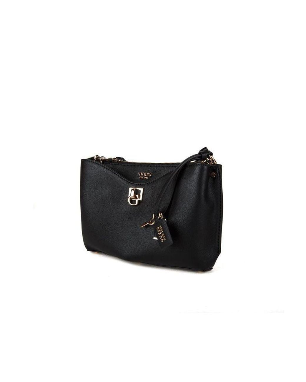 Guess White Guess Bianca Shoulder Bag