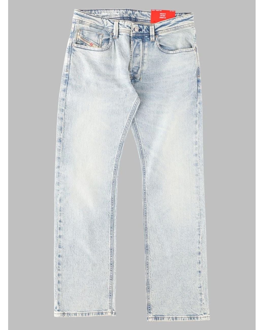 DIESEL Blue Jeans Larkee Cotton Elastane for men