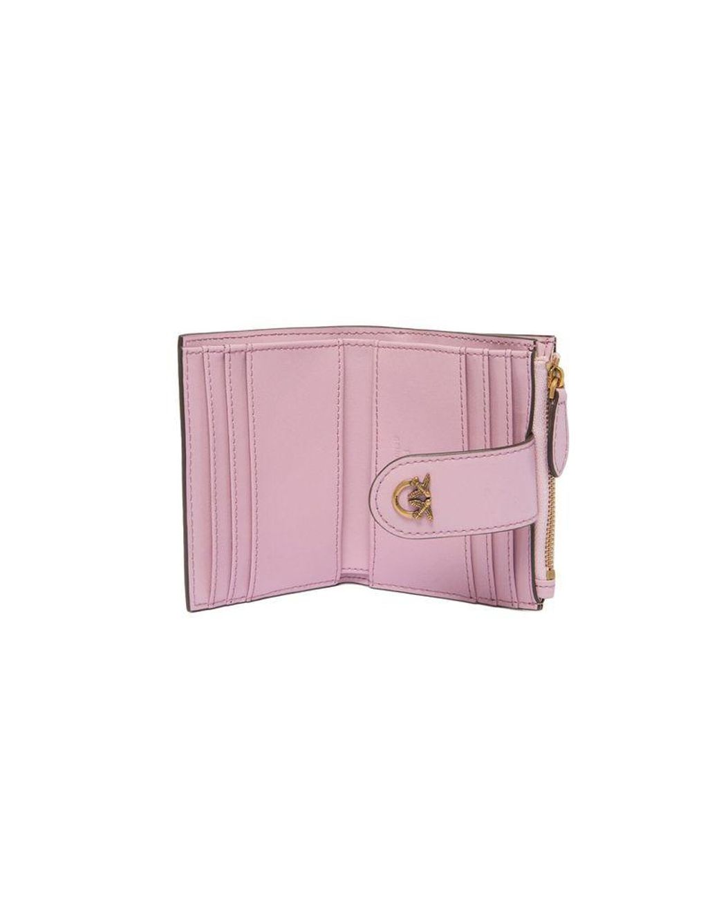 Pinko Pink Wallet Cowhide/Polyethylene Bags