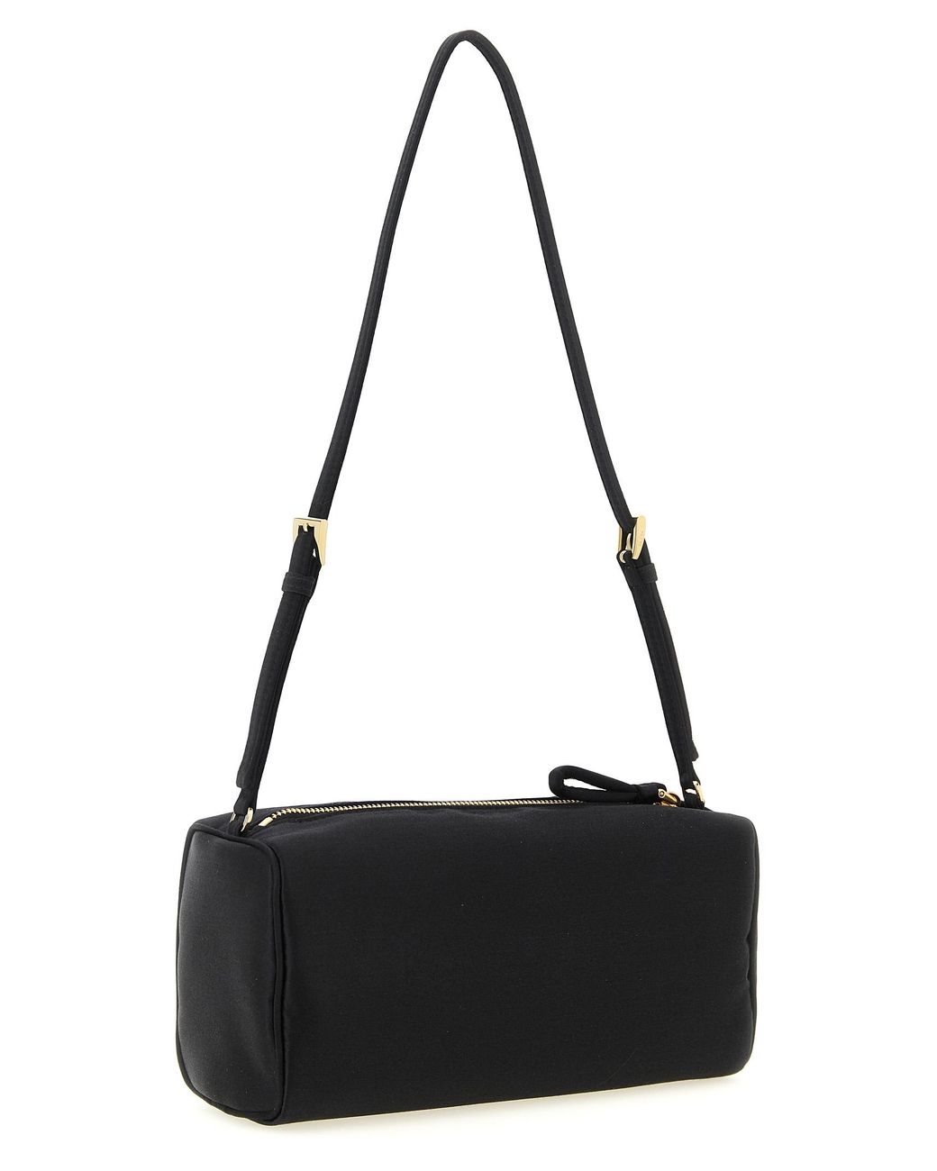 Prada Black Viscose Shoulder Bag