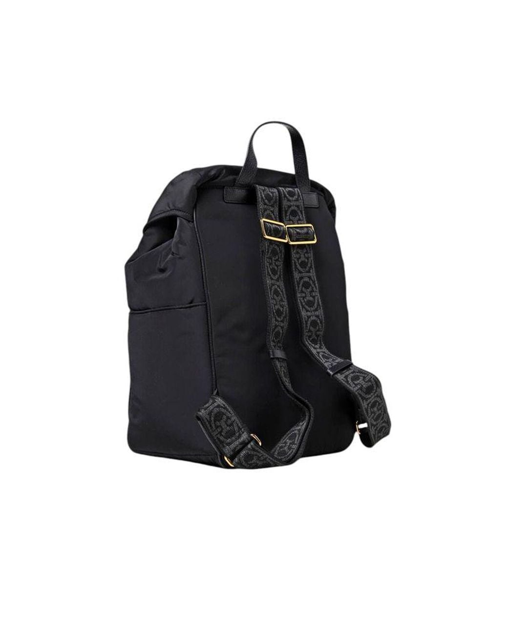 Coccinelle Black Backpack Polyester Bags Backpacks
