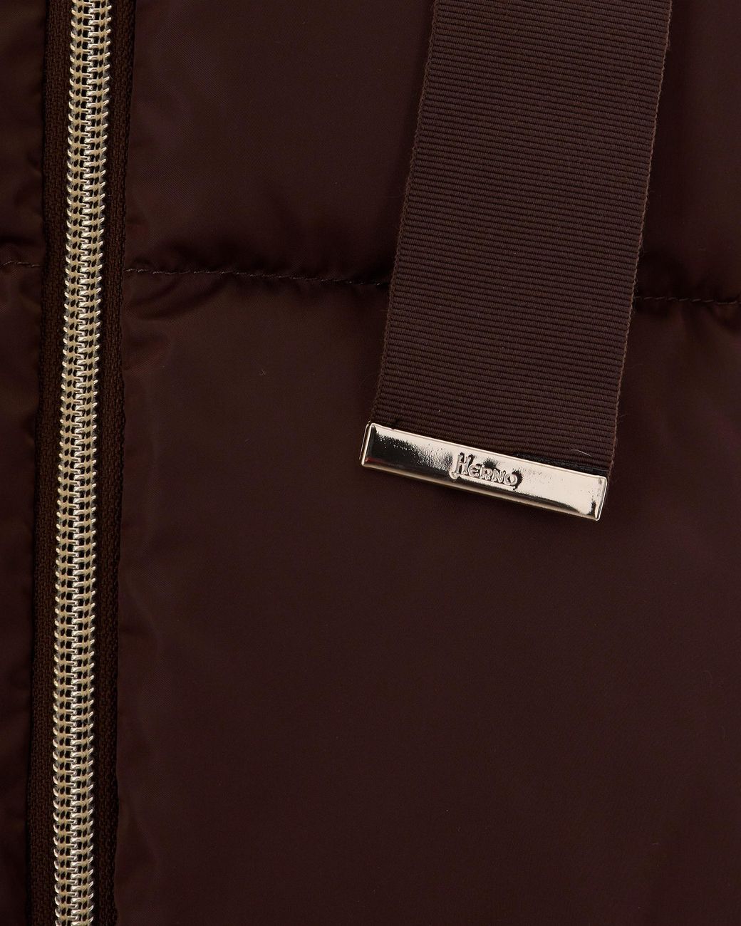 Herno Purple Quilted Hood Jacket
