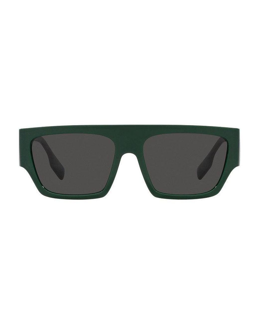 Burberry Green Frame And Lens Sunglasses for men