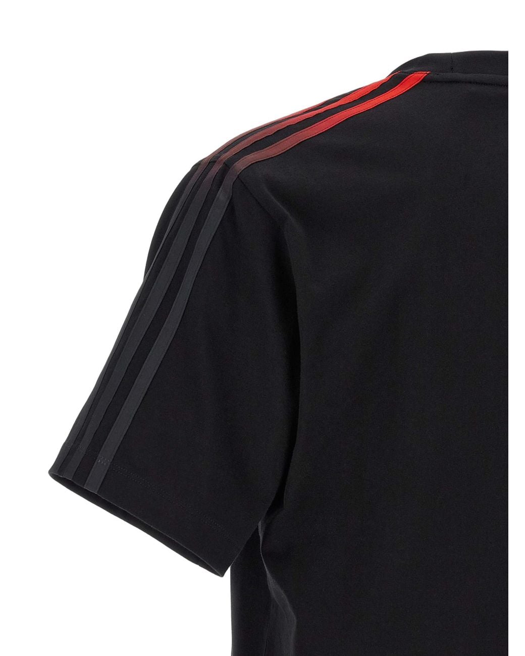 Y-3 Black Gradient Stripes' T-Shirt for men