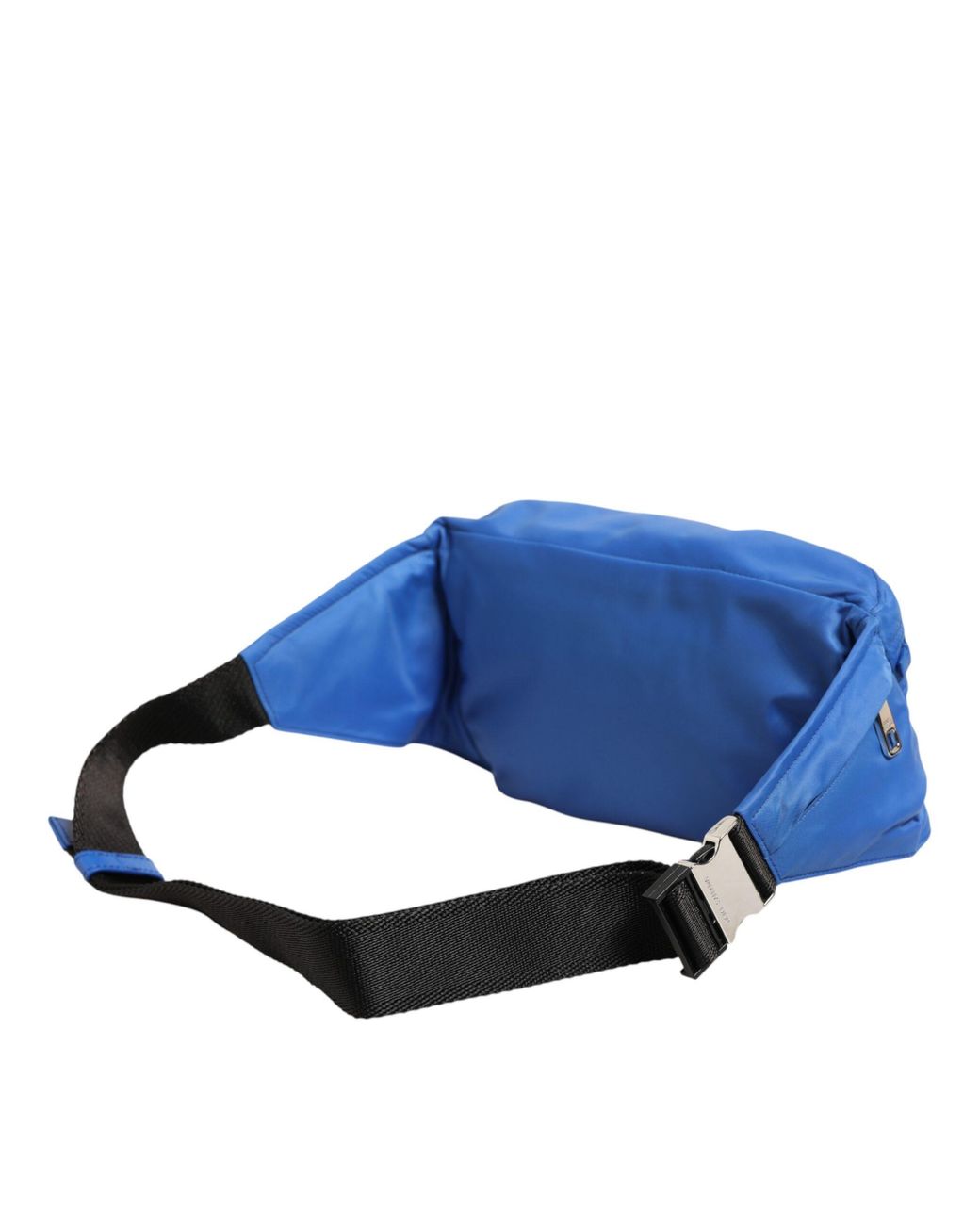 Dolce & Gabbana Blue Logo Plaque Nylon Waist Fanny Pack Borse Bag Ny+Pa+05Lf for men