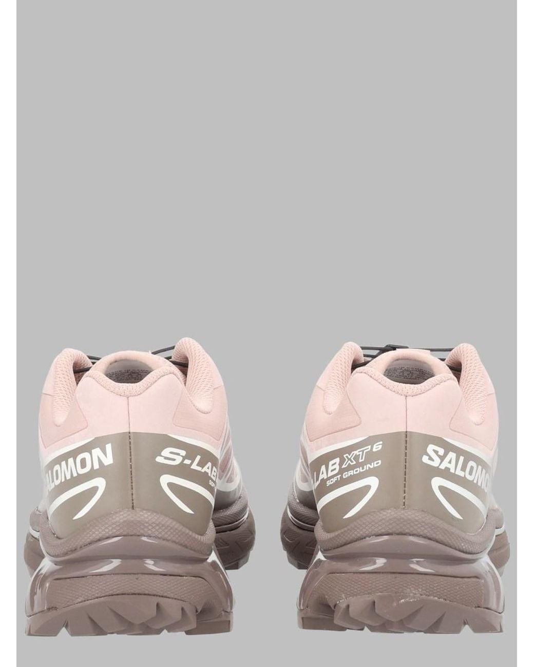 Salomon Pink Xt-6 Protective Trainers Synthetic Textile Sneaker