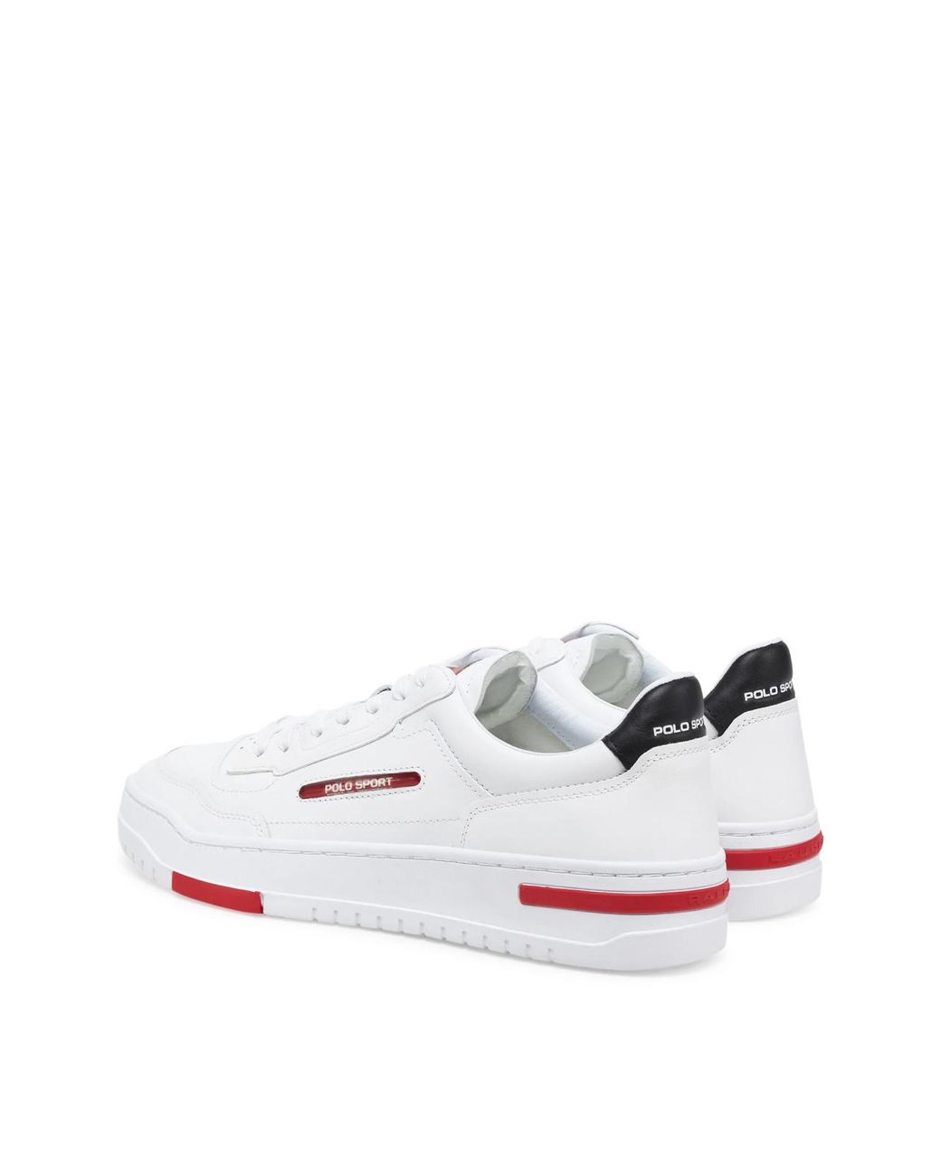 Polo Ralph Lauren White Ps 300 Logo Sneakers Shoes for men