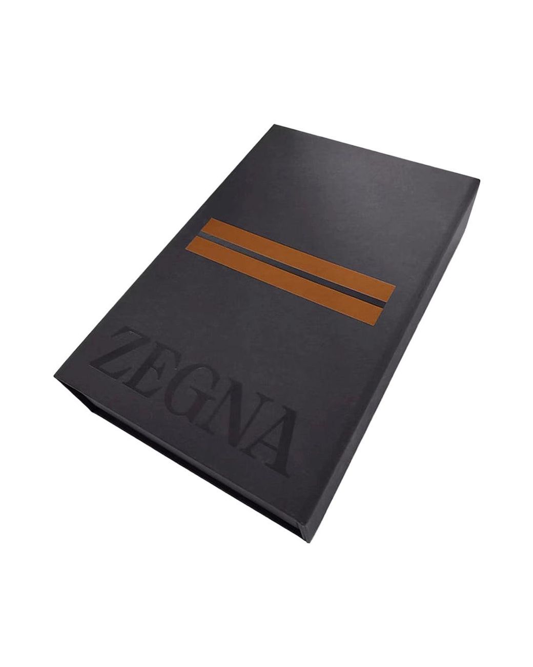Zegna Brown Belt 2 Buckles for men