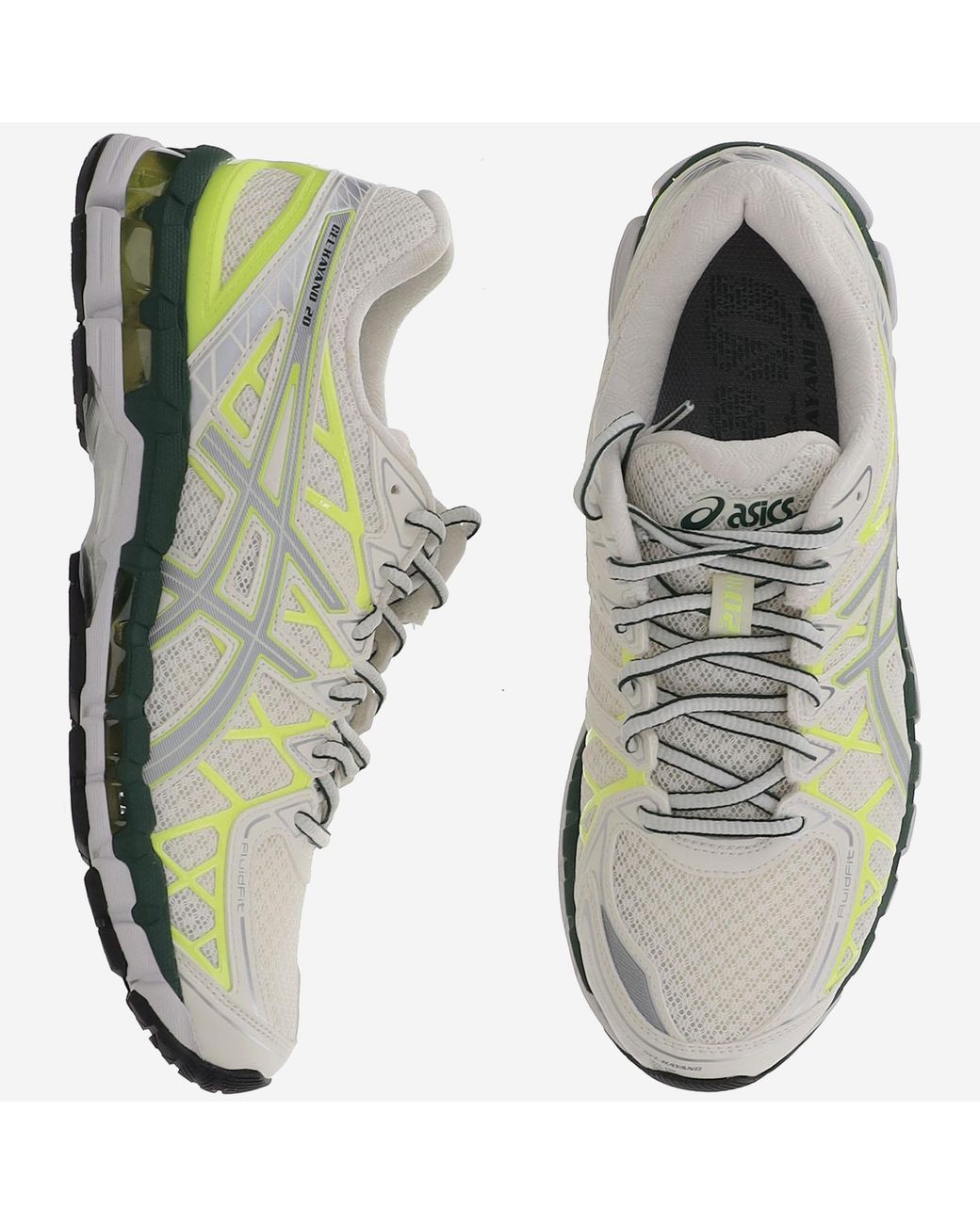 Asics Green Gel-Kayano 20 Sneakers Polyester Trainers