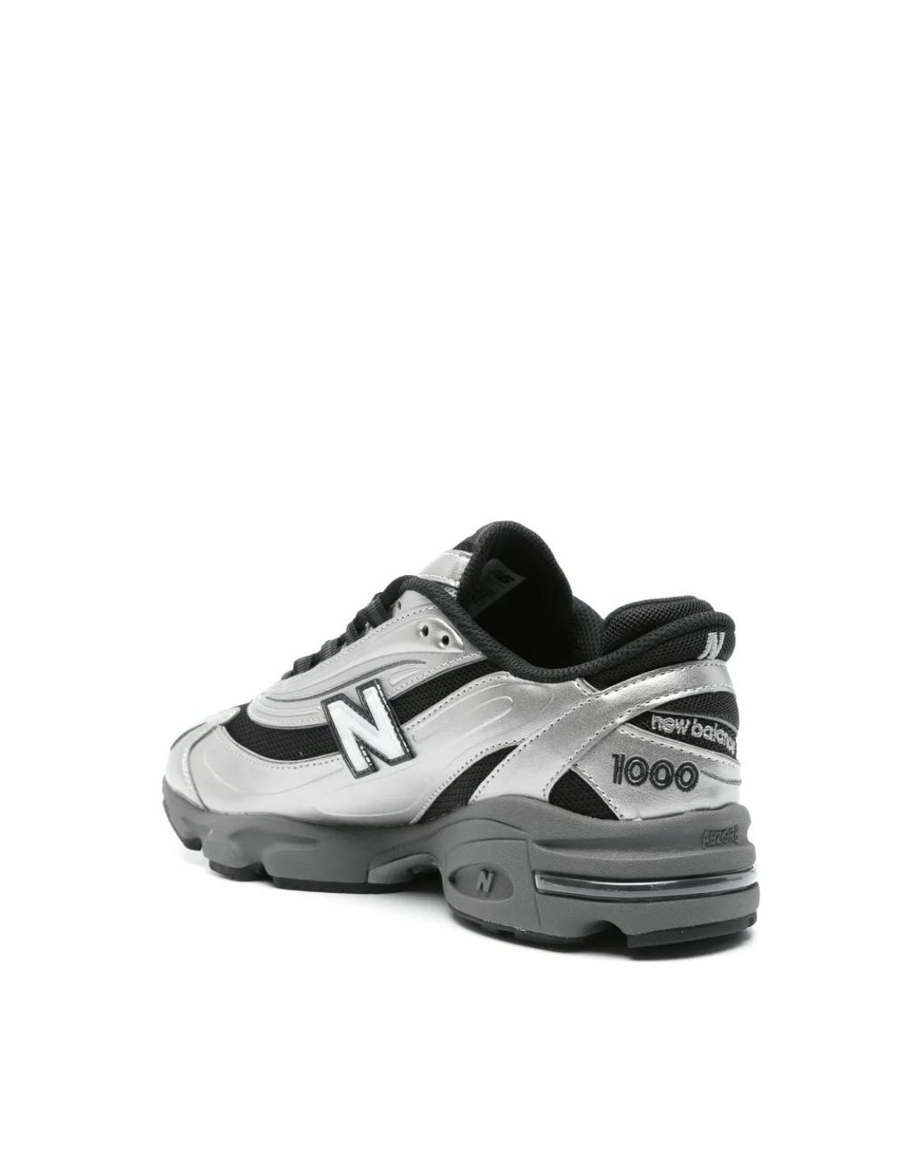 New Balance White 1000- Metallic Sneakers Shoes for men