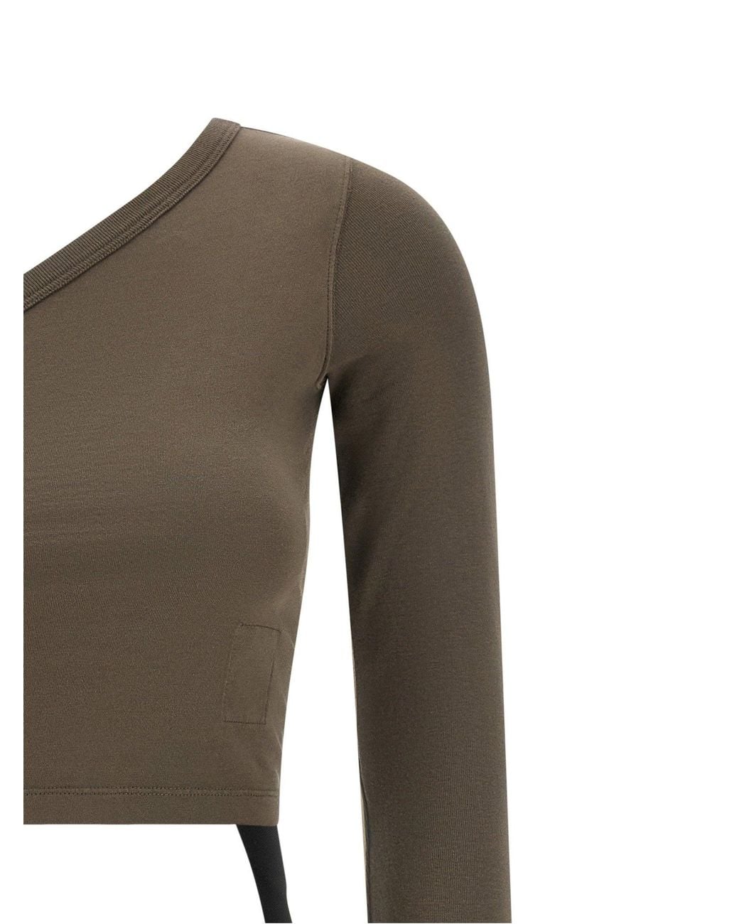 Rick Owens Gray Ziggy Top
