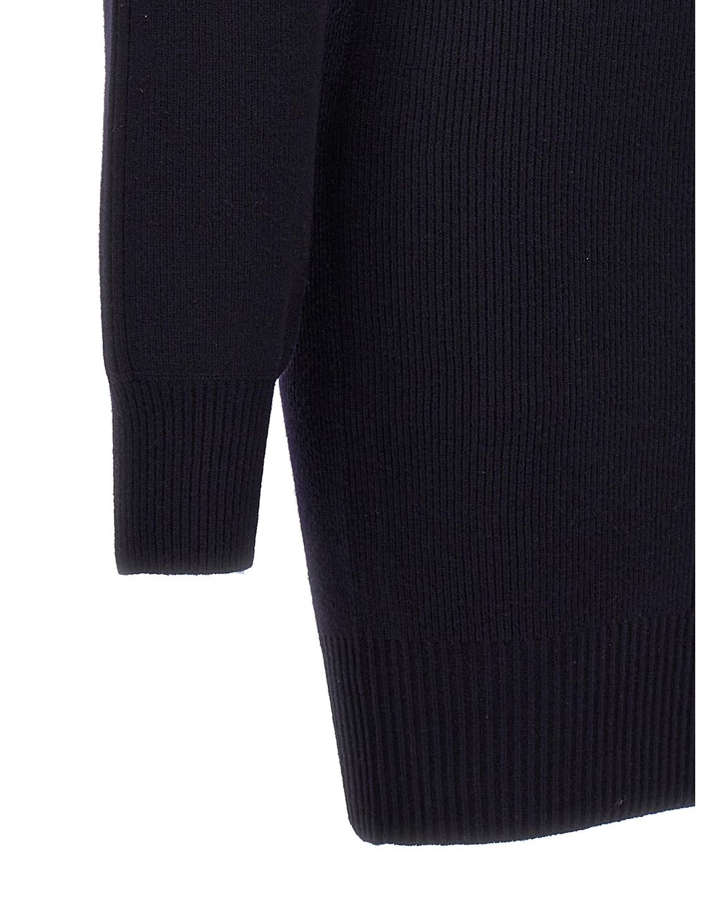 Stella McCartney Blue Wool Midi Skirt