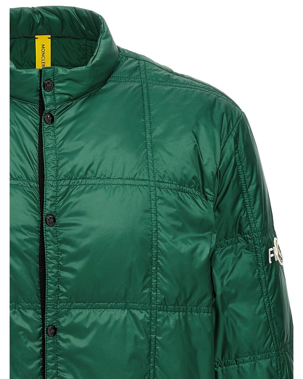 Moncler Genius Green Quilted Down Down Jacket