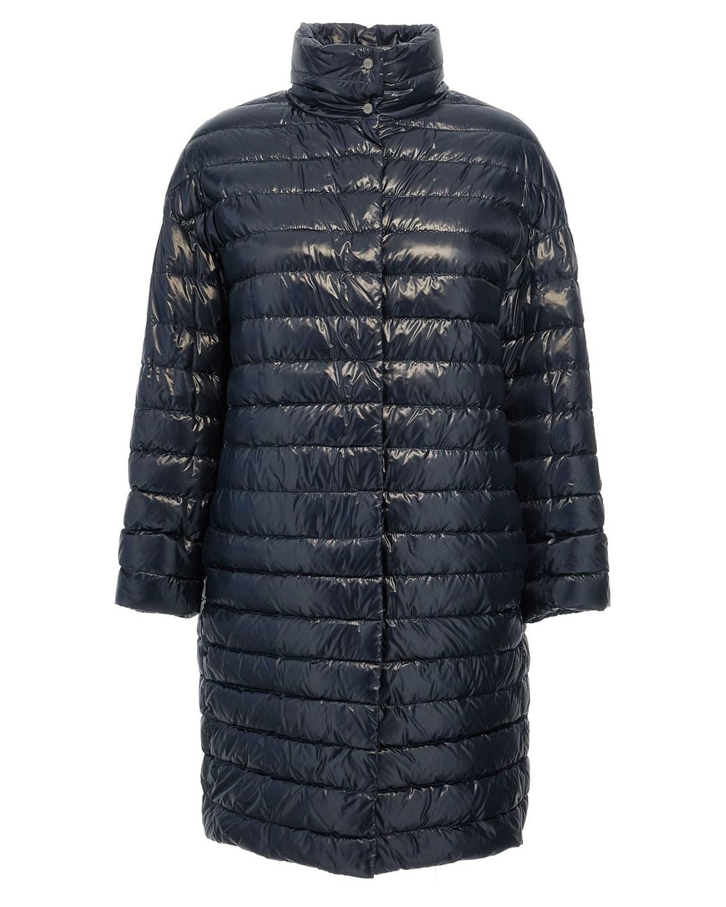 Herno Blue Coat Insert Down Jacket