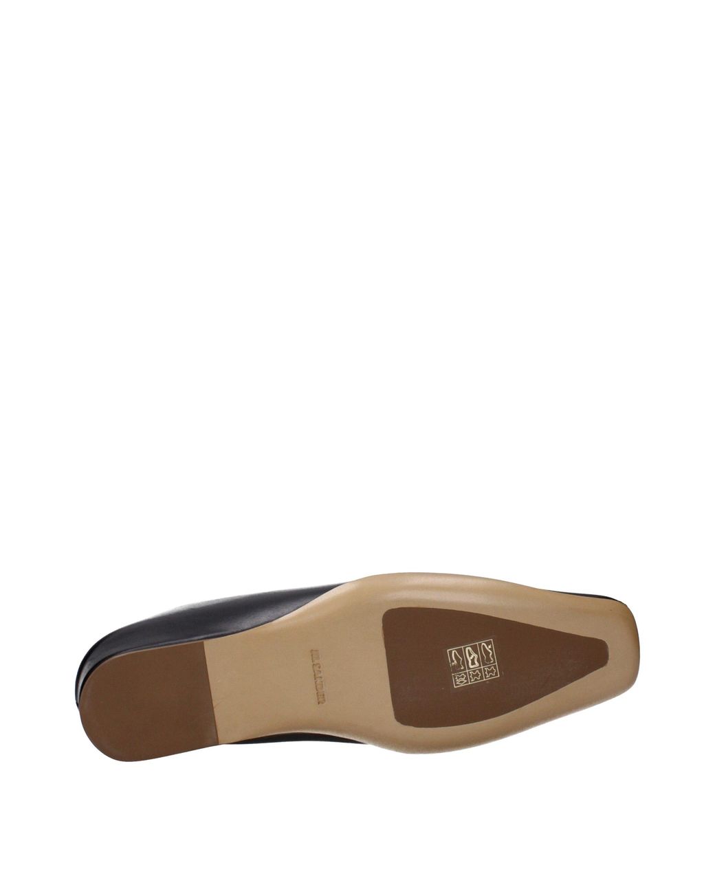 Jil Sander Black Leather Sandals And Clogs