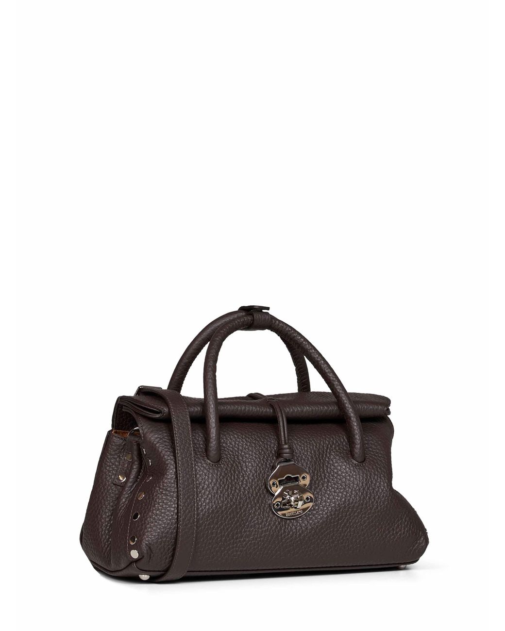 Zanellato Black Del Monte Dotta Small Handbag